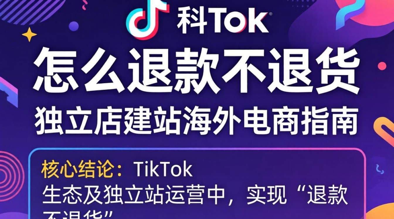 TikTok 怎么退款不退货