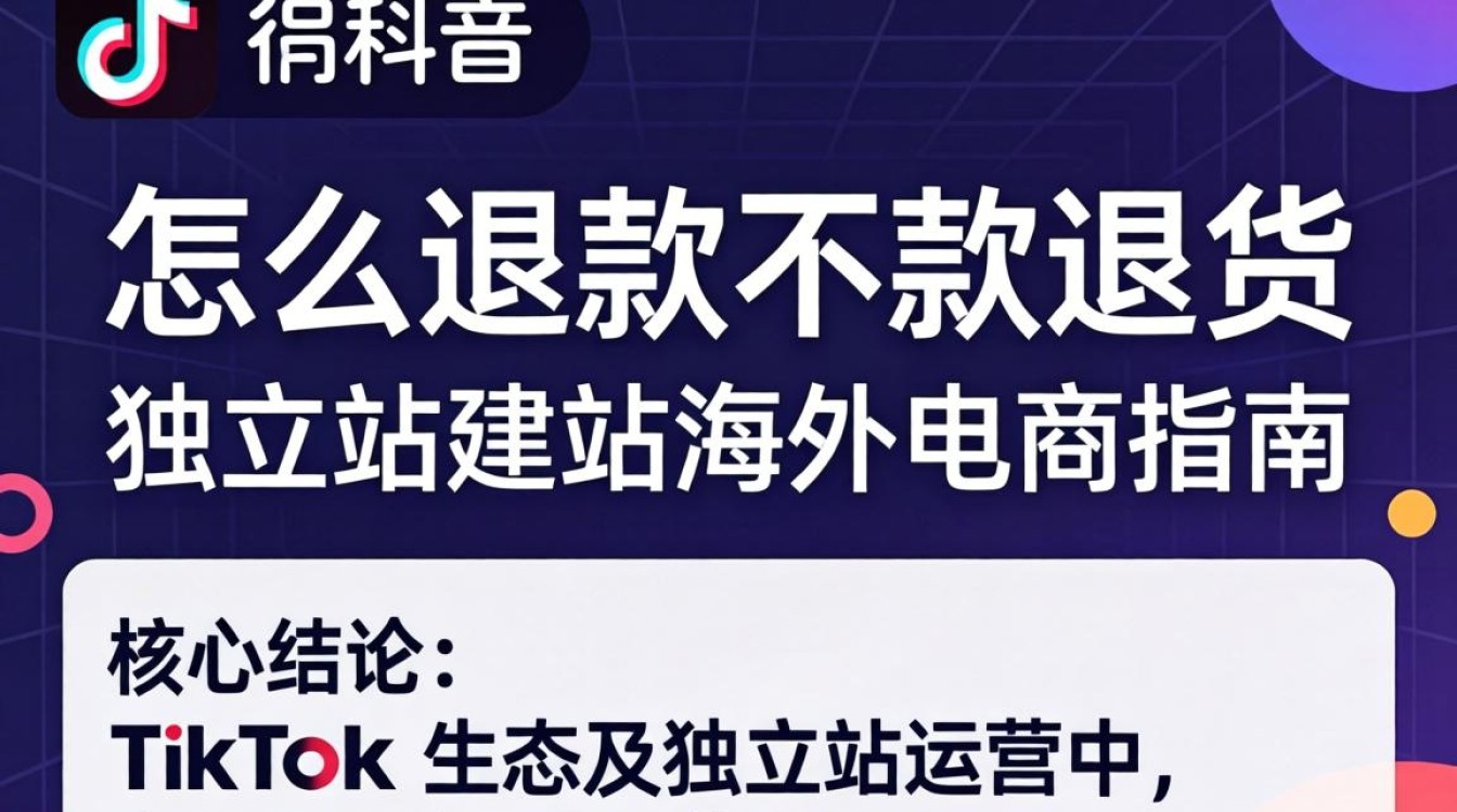 TikTok 怎么退款不退货