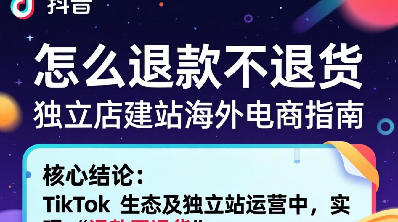 TikTok 怎么退款不退货