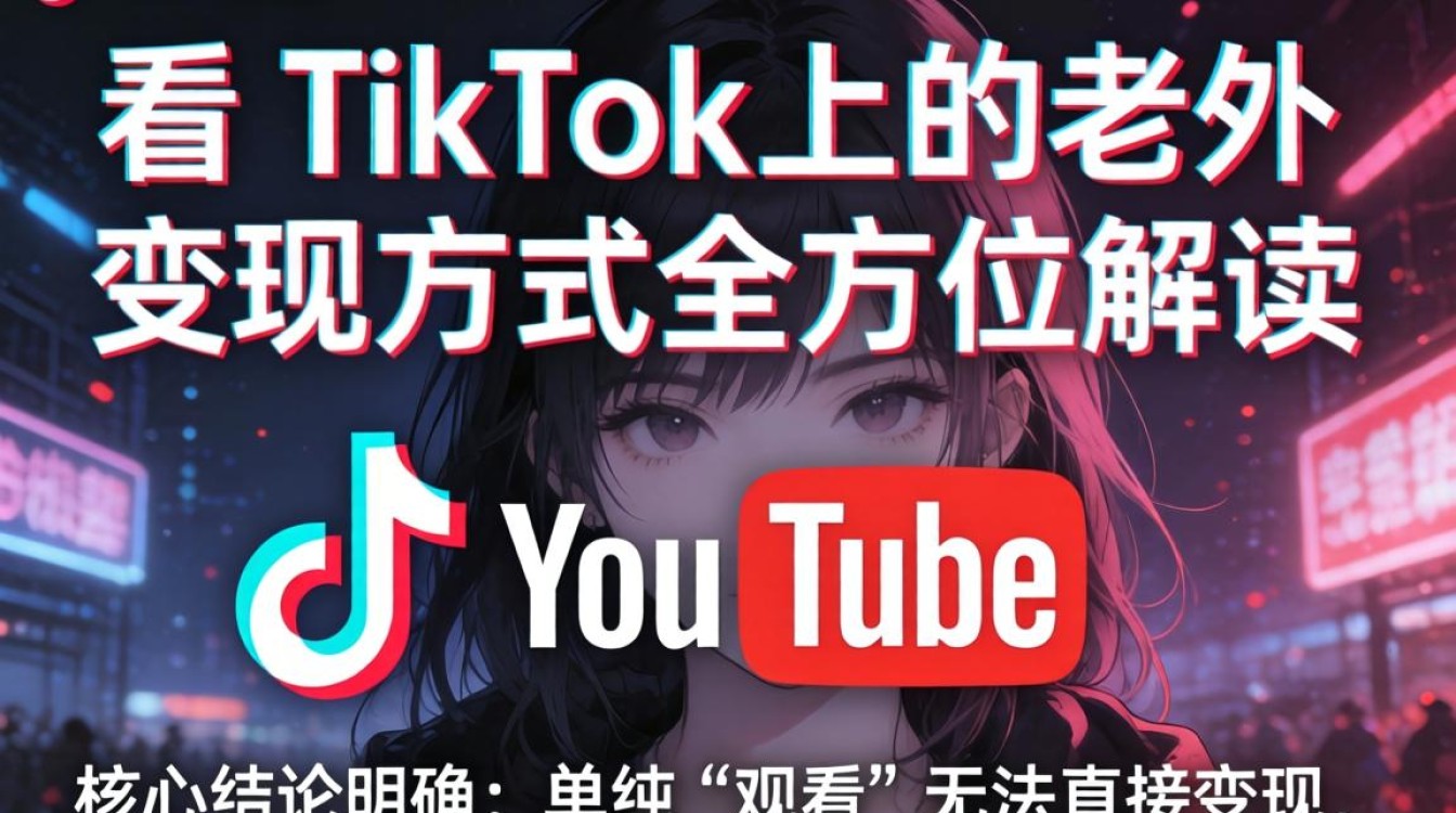 YouTube 看 TikTok 上的老外怎么变现