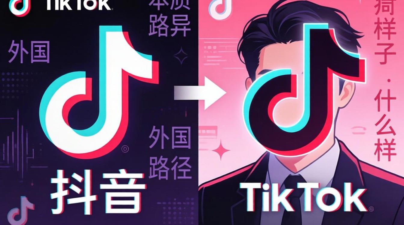抖音和外国TikTok什么样子