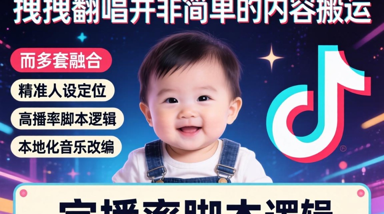 TikTok baby 拽拽翻唱出海变现完整教程