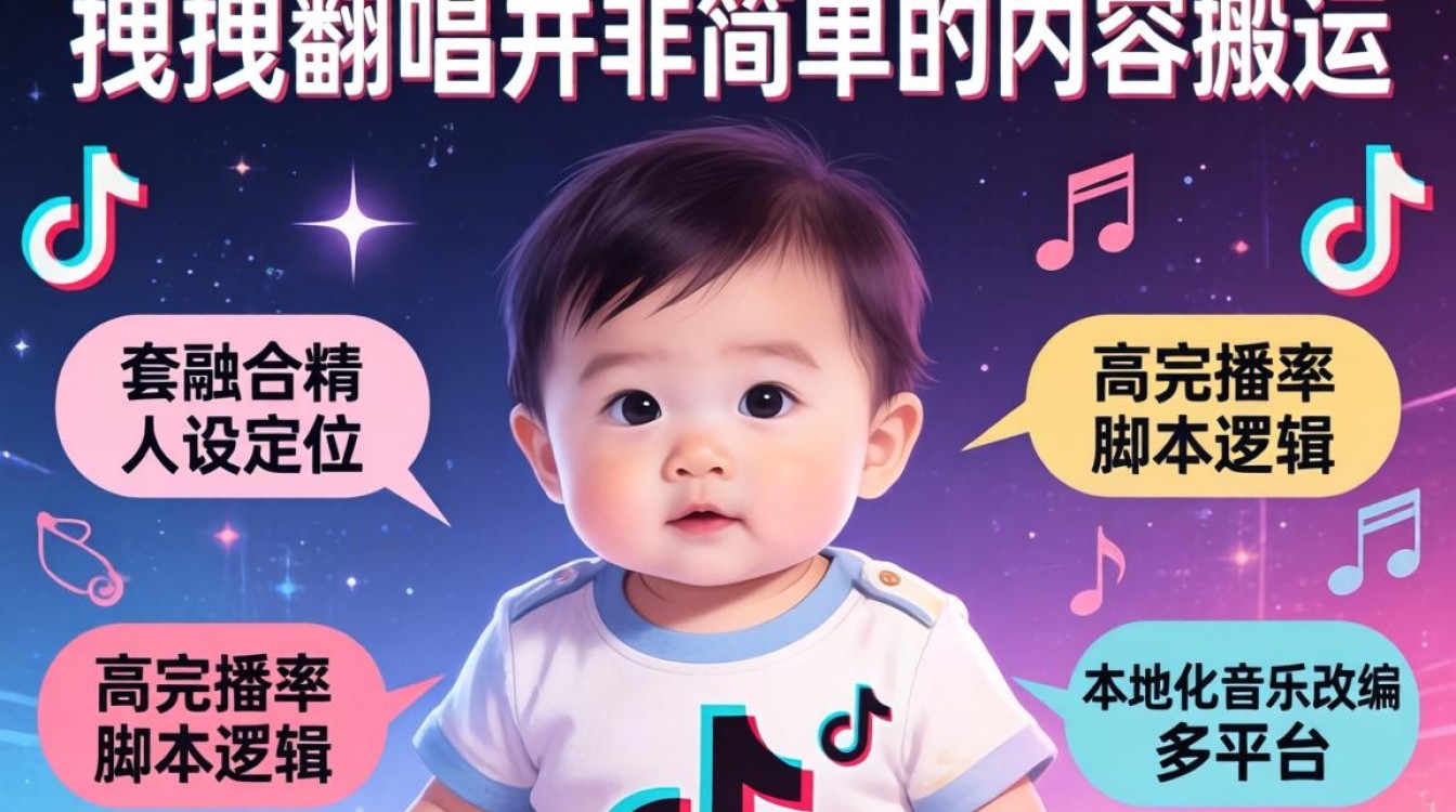 TikTok baby 拽拽翻唱出海变现完整教程