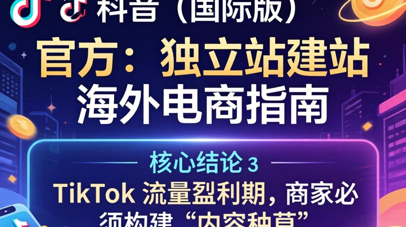 TikTok 官方独立站怎么建