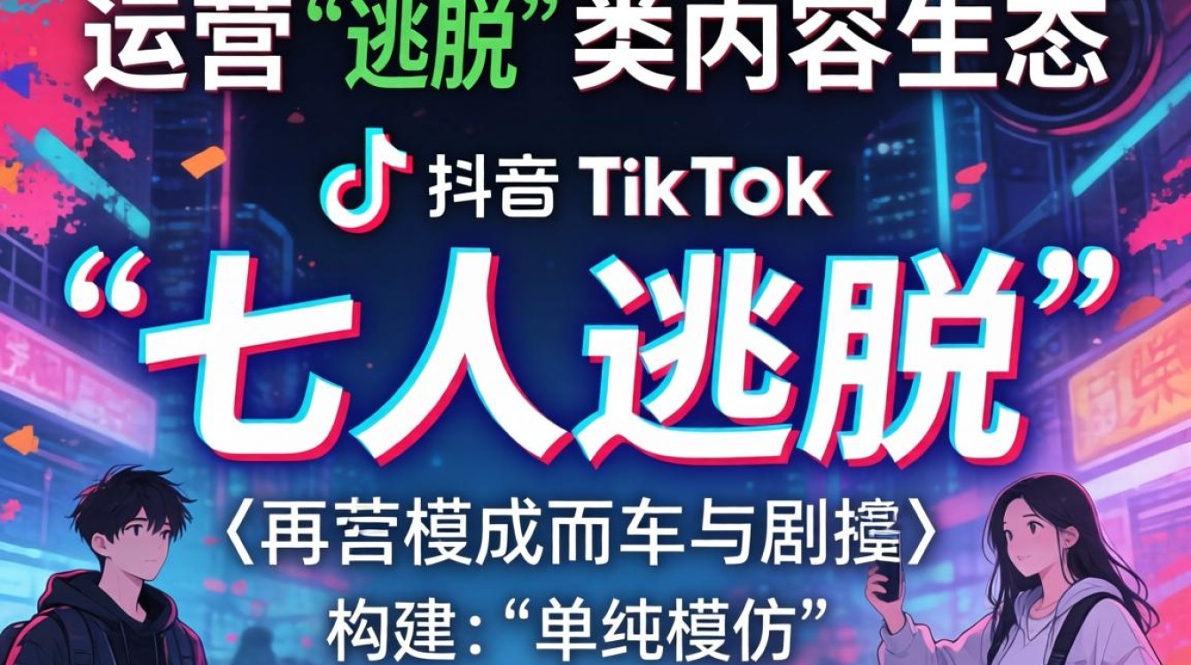 抖音七人逃脱 TikTok 运营思维养成记