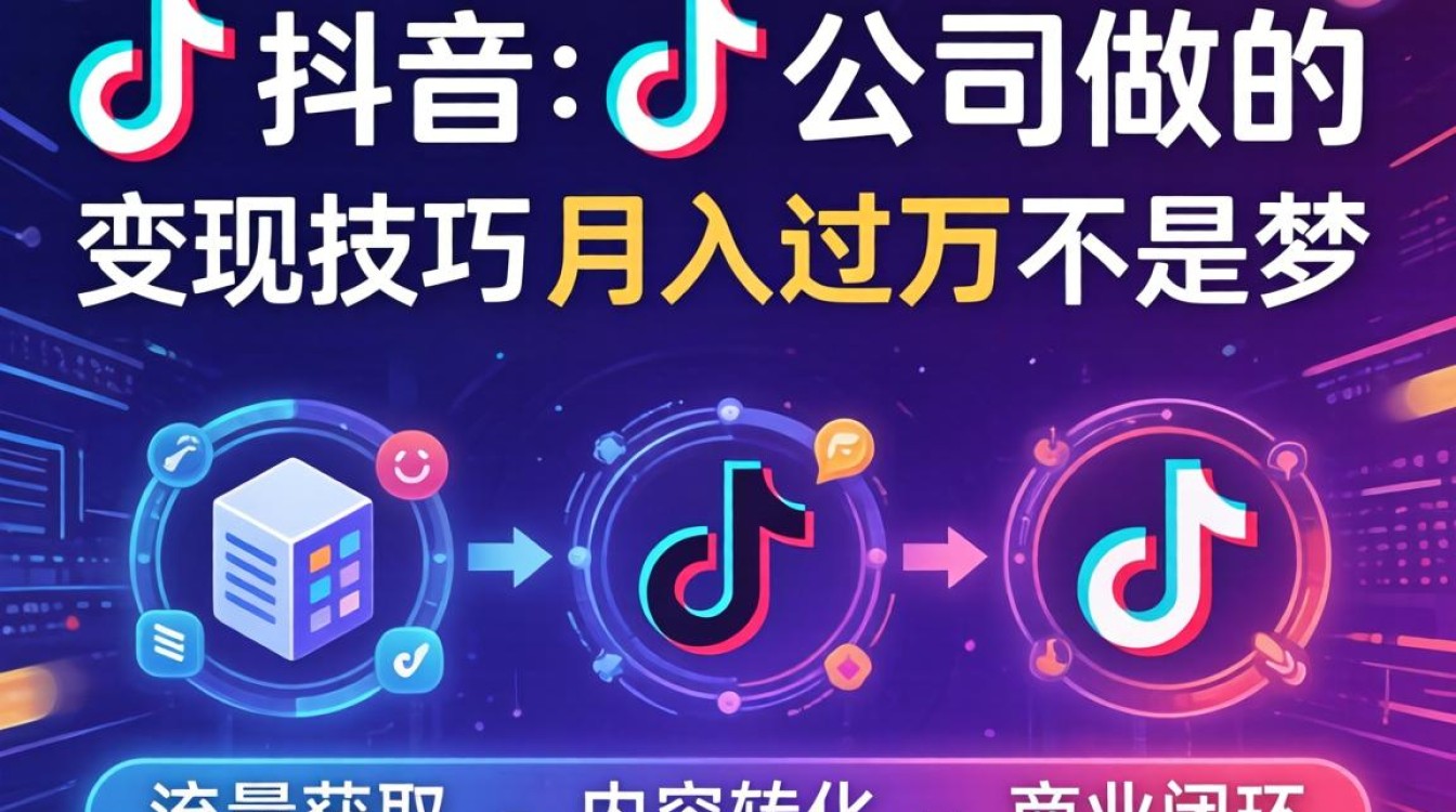 TikTok 公司如何做变现技巧