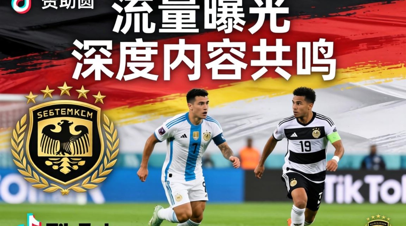 TikTok 赞助德国队内容创作技巧