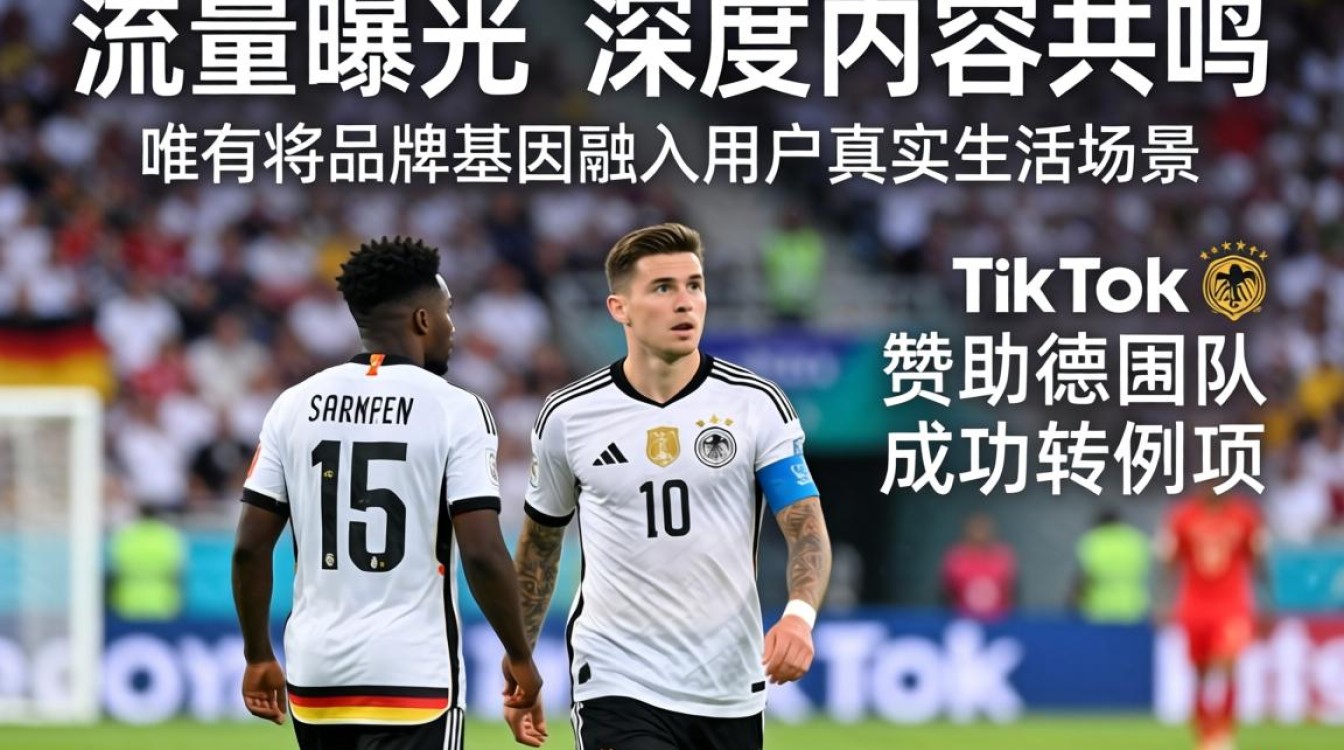 TikTok 赞助德国队内容创作技巧