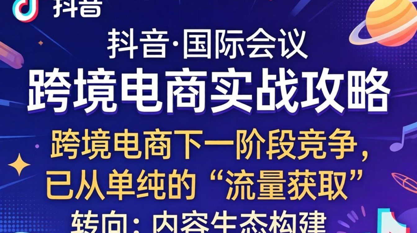 TikTok 国际会议 跨境电商实战攻略