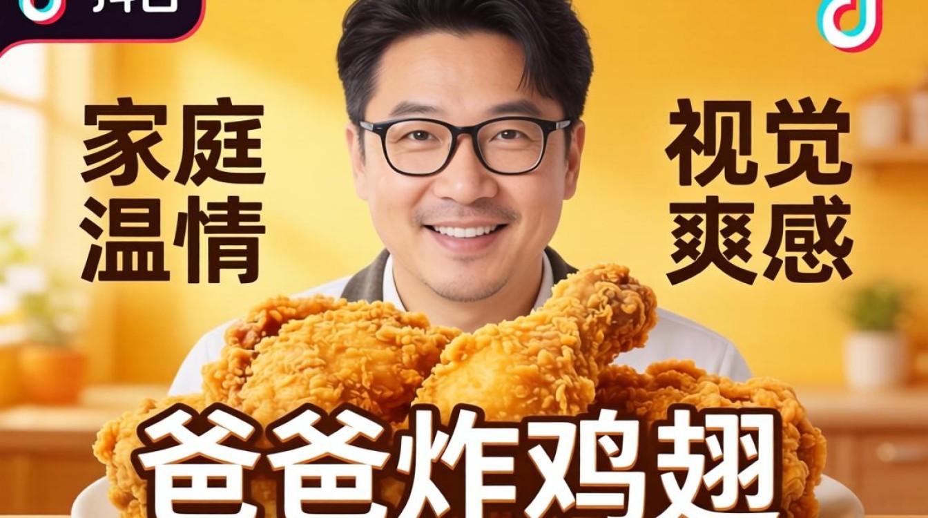 爸爸炸鸡翅 TikTok 脚本创作