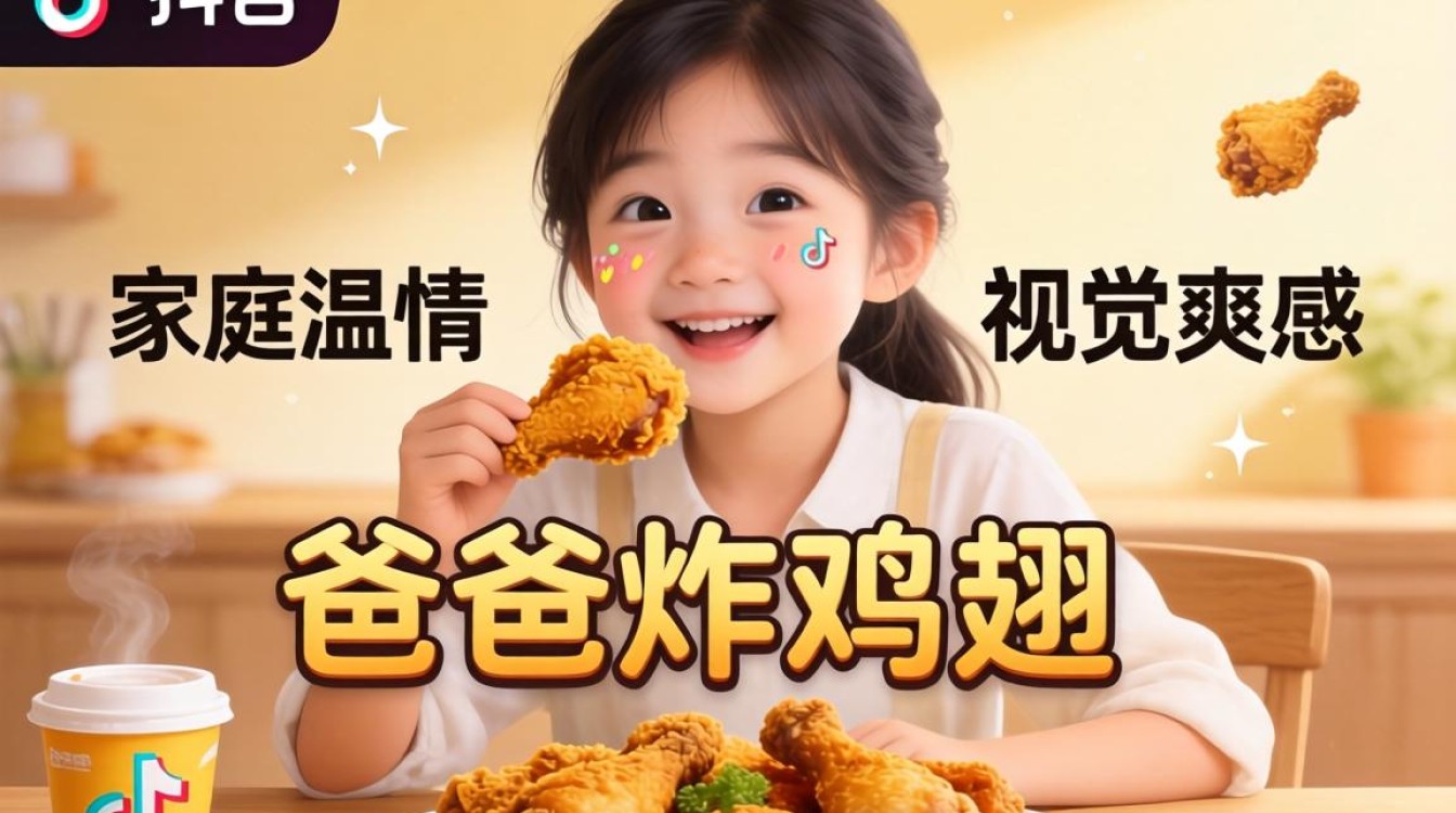 爸爸炸鸡翅 TikTok 脚本创作