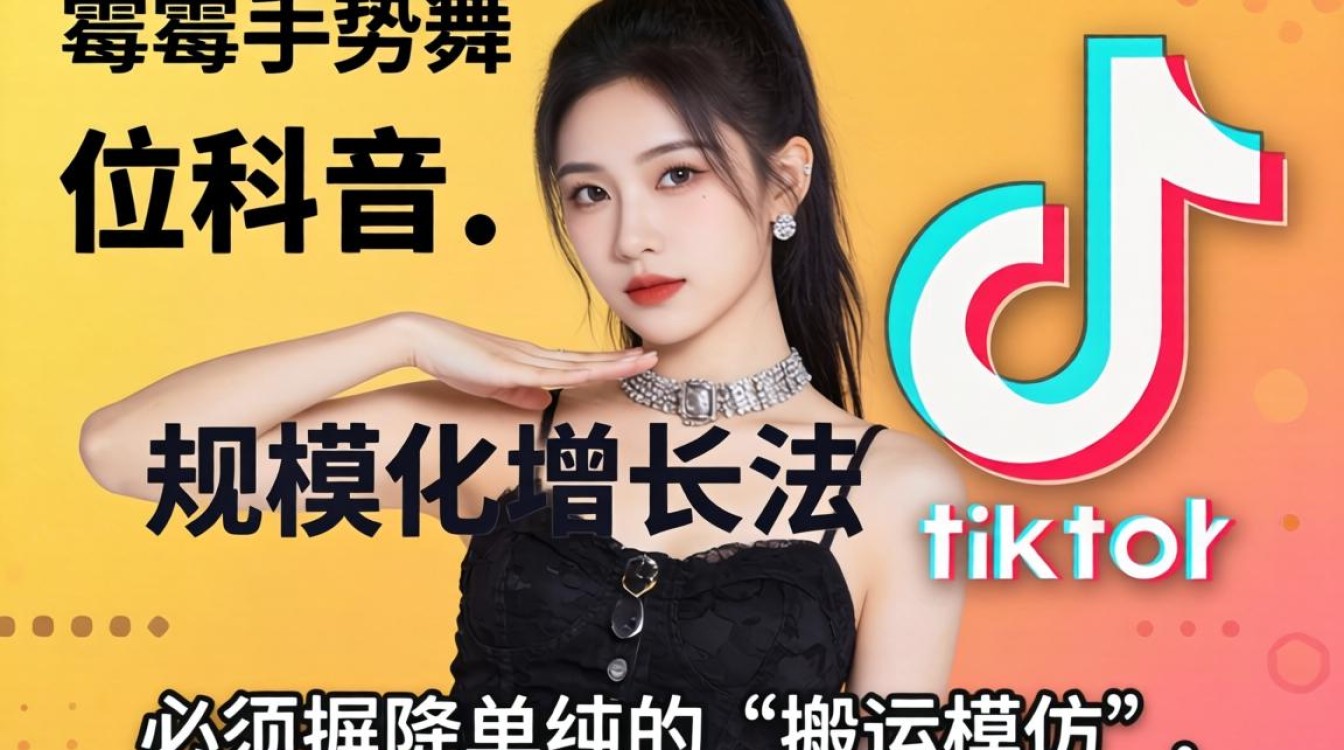 专业运营霉霉手势舞tiktok