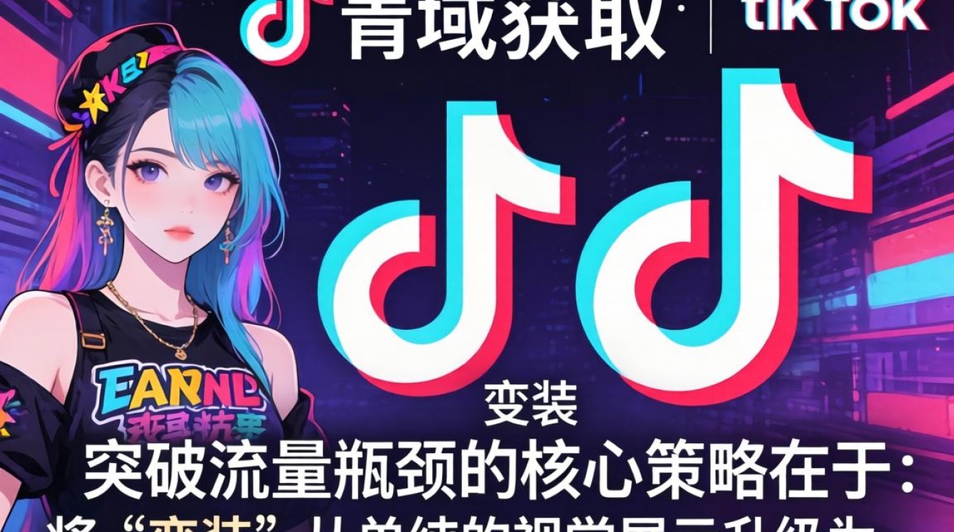 公域获取 TikTok 变装突破流量瓶颈