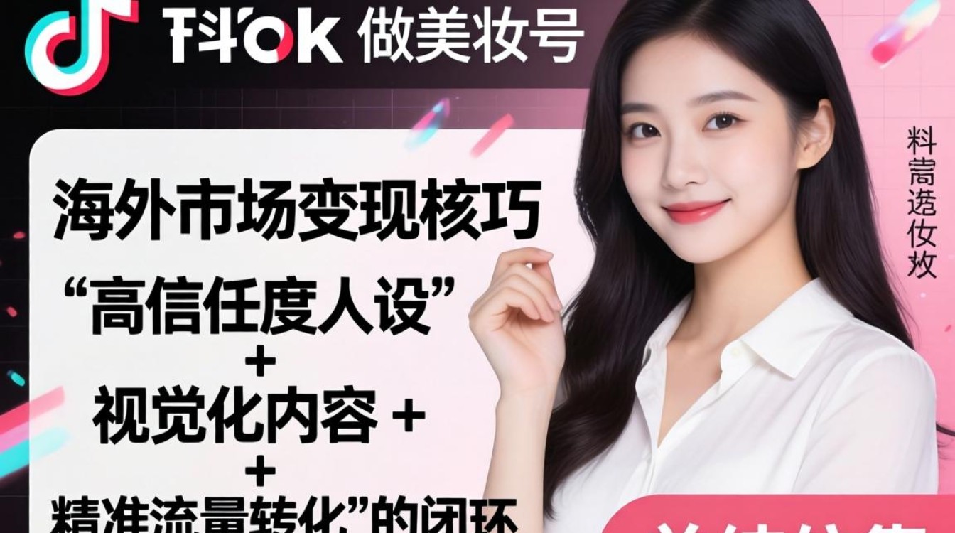 TikTok 做美妆号 海外市场变现技巧