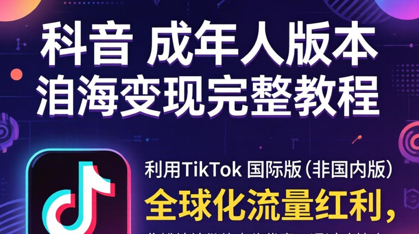 TikTok 成年人版本出海变现完整教程怎么做