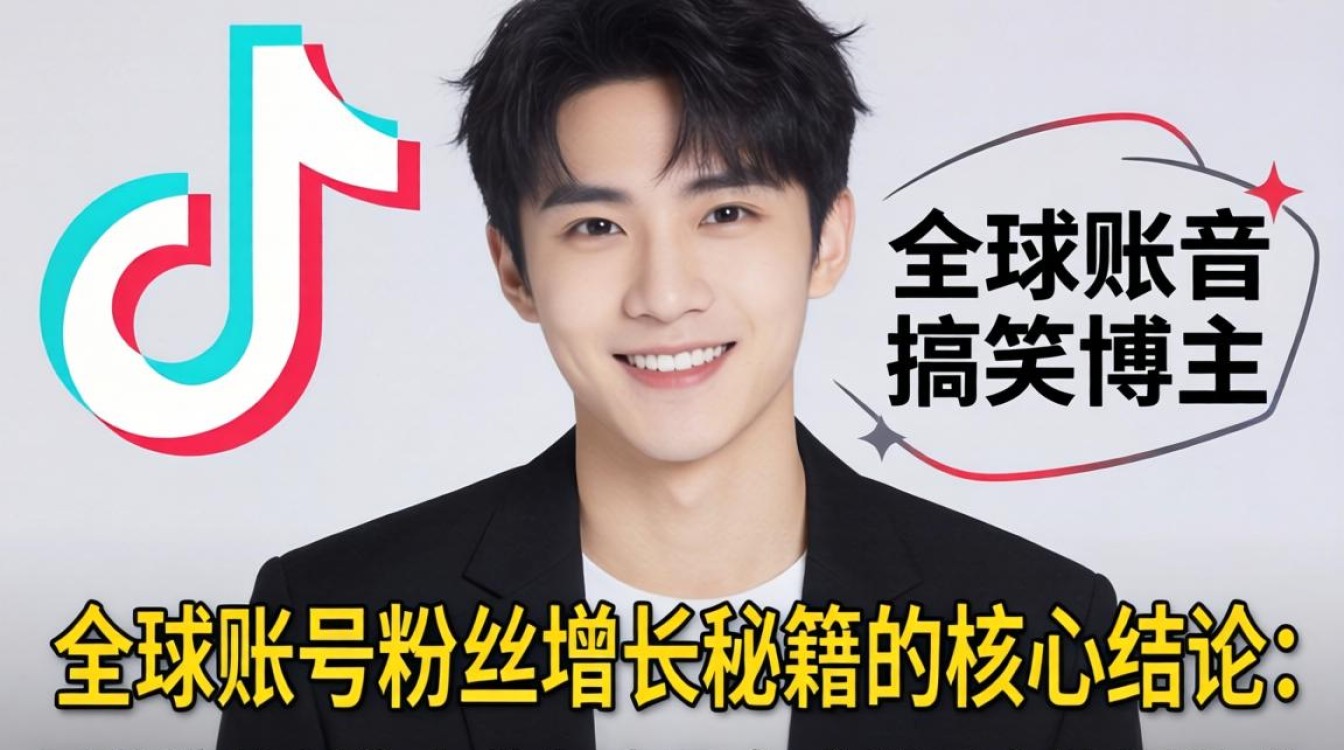 TikTok 搞笑博主男全球账号粉丝增长秘籍