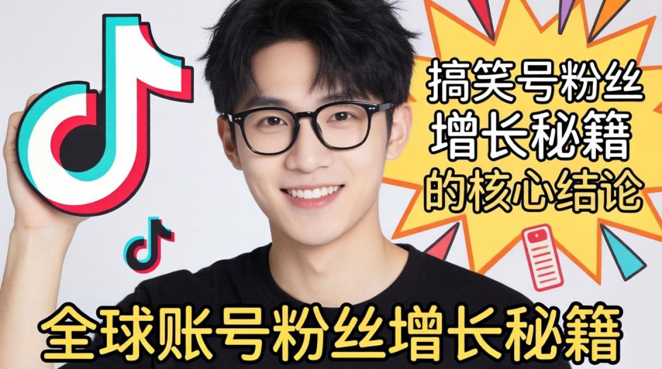 TikTok 搞笑博主男全球账号粉丝增长秘籍