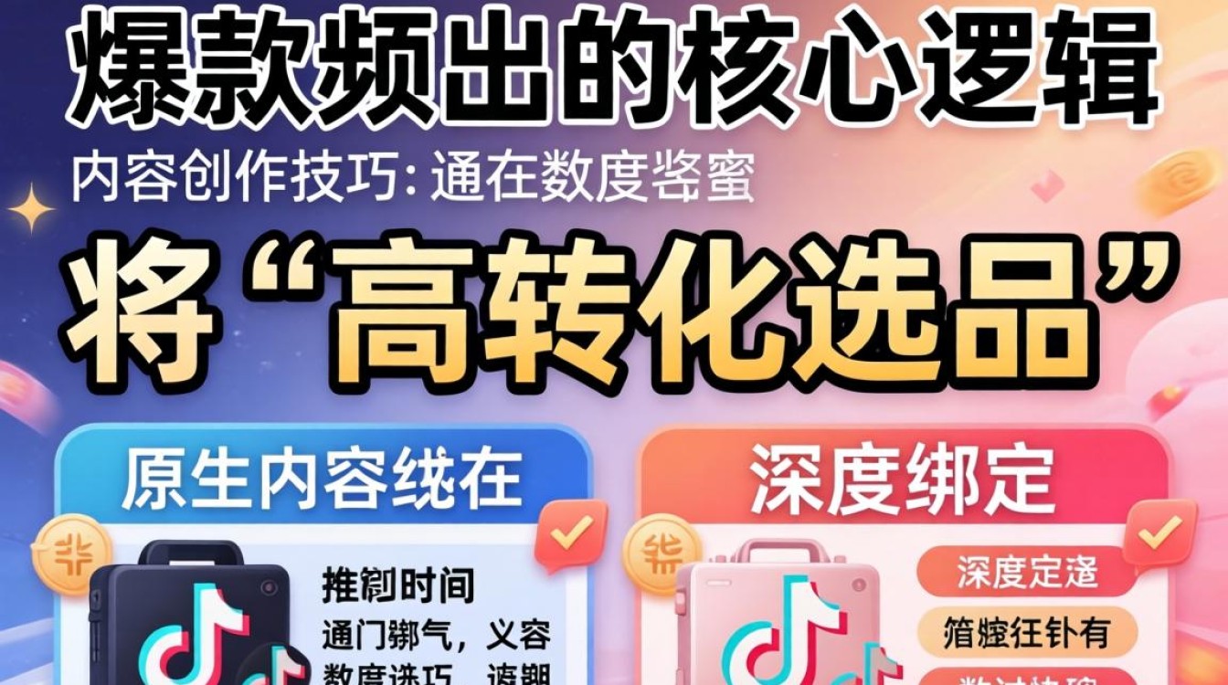 TikTok 电商选货内容创作技巧
