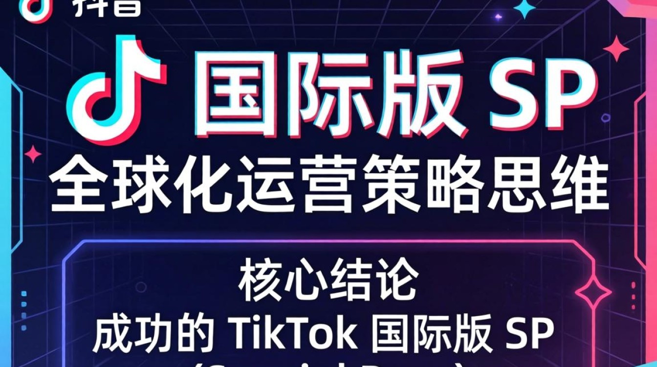TikTok 国际版 sp 全球化运营策略思维