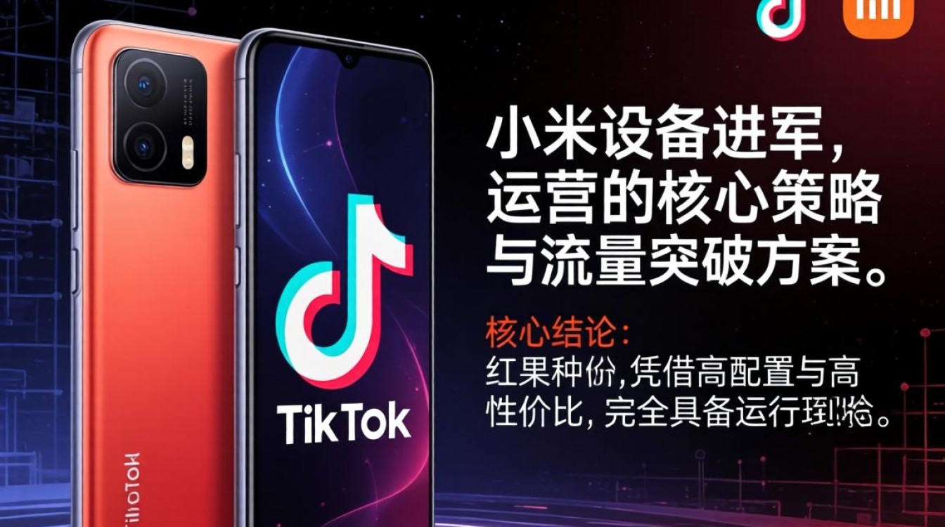 红米手机进 TikTok 运营技巧