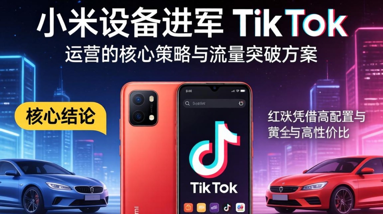 红米手机进 TikTok 运营技巧