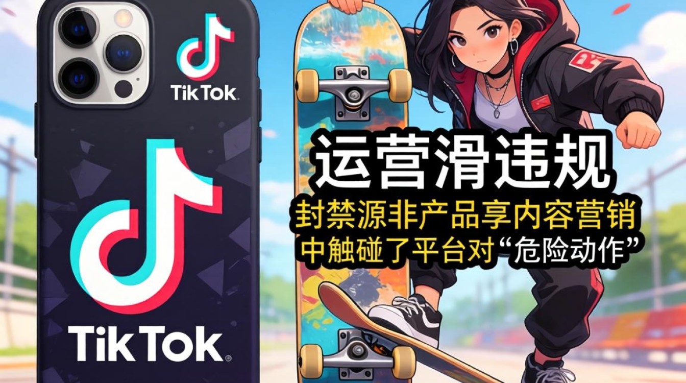 滑板手机壳 TikTok 如何避免违规被封
