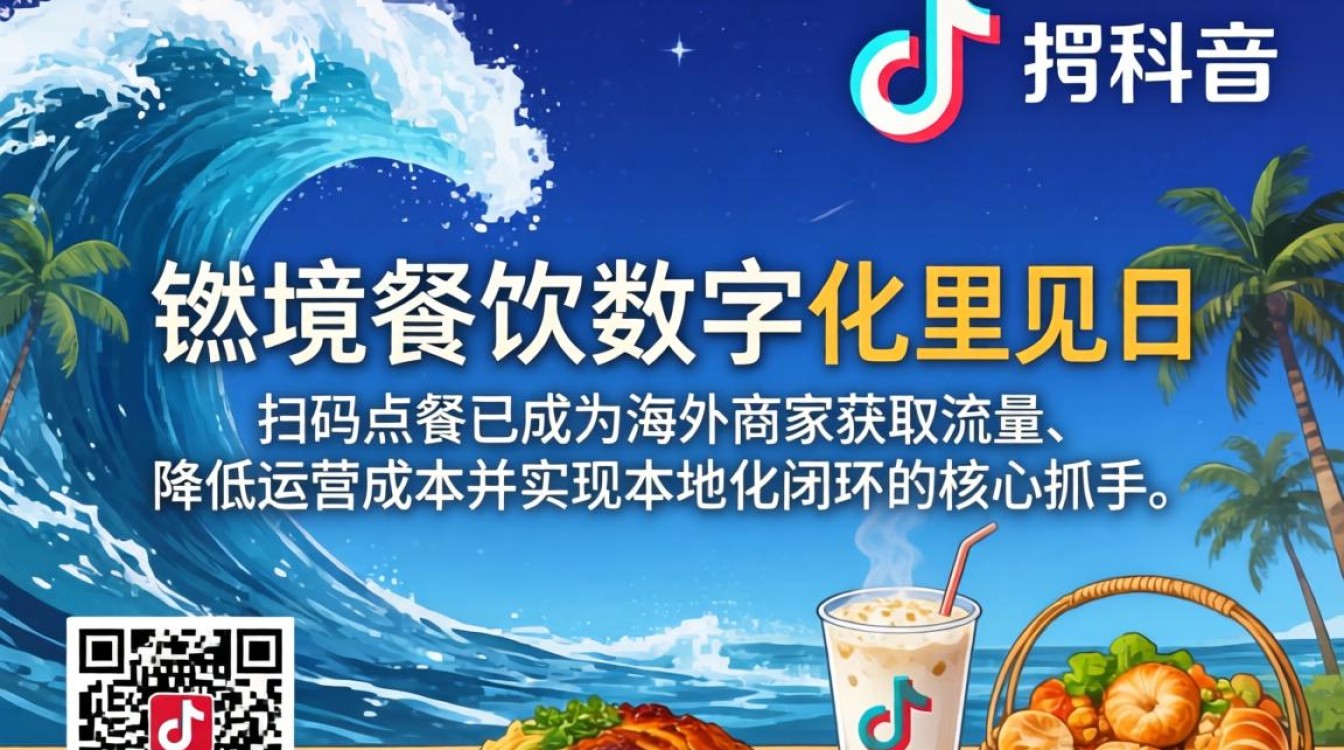 TikTok 扫码点餐 跨境电商实战攻略