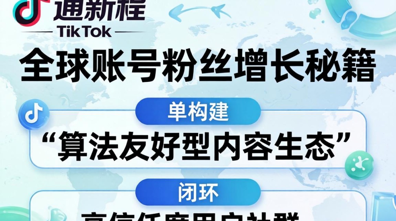 亿通新程 TikTok 全球账号粉丝增长秘籍