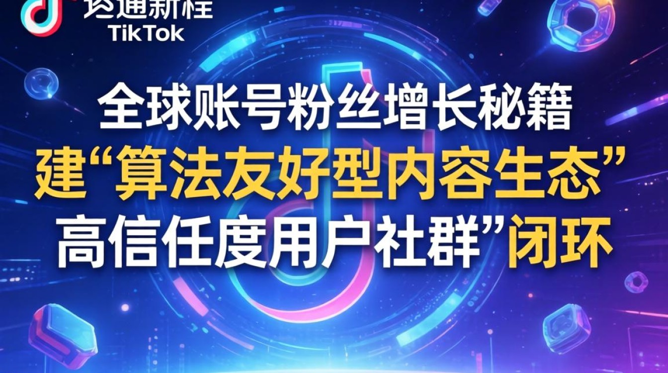 亿通新程 TikTok 全球账号粉丝增长秘籍