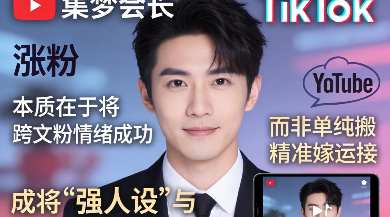 YouTube 集梦会长去 TikTok 涨粉技巧老外喜欢