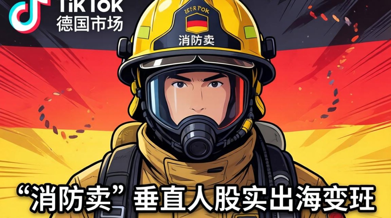 TikTok 德国消防员出海变现完整教程