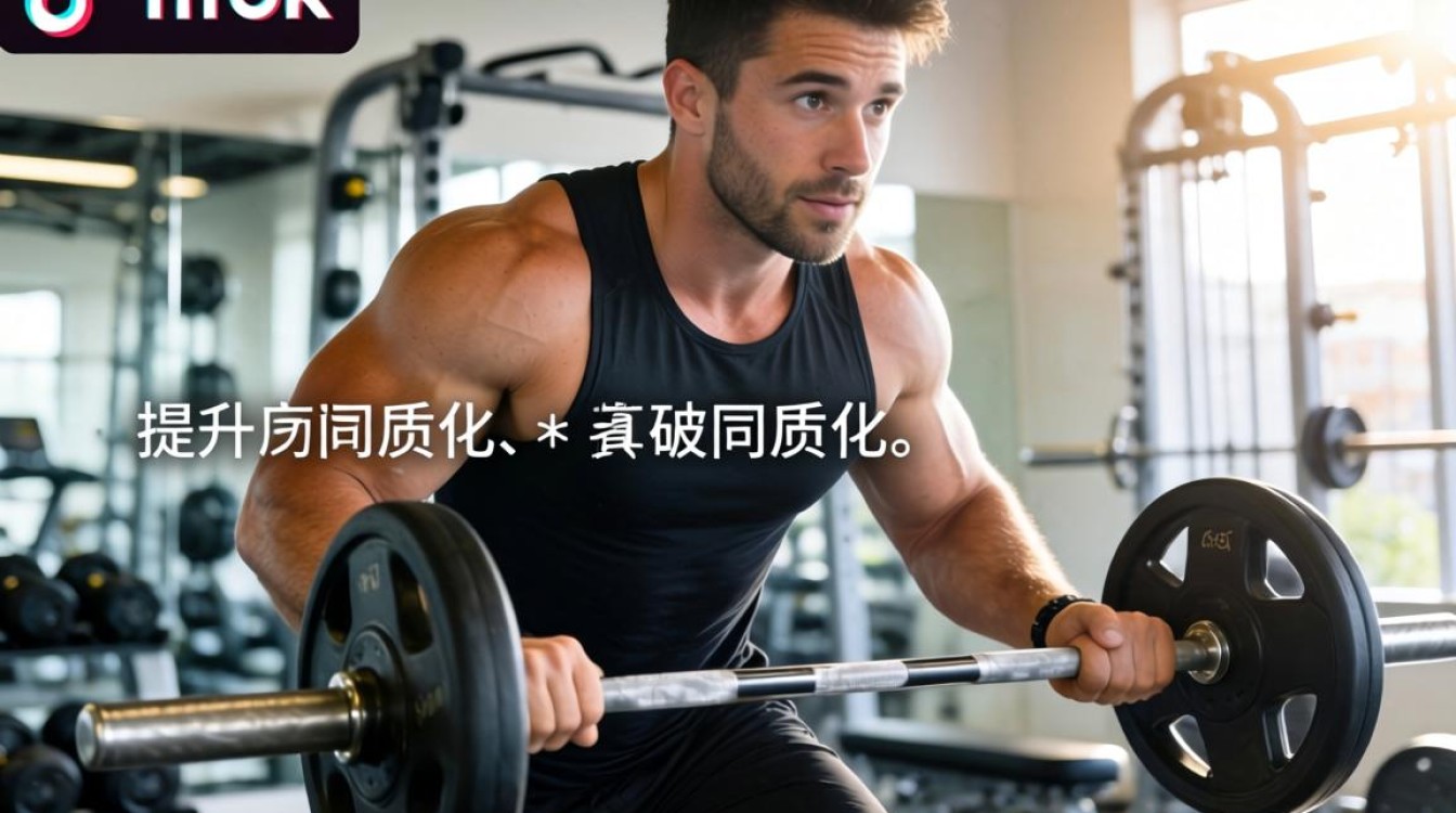 视频拍摄外国人TikTok健身如何提升画面质感