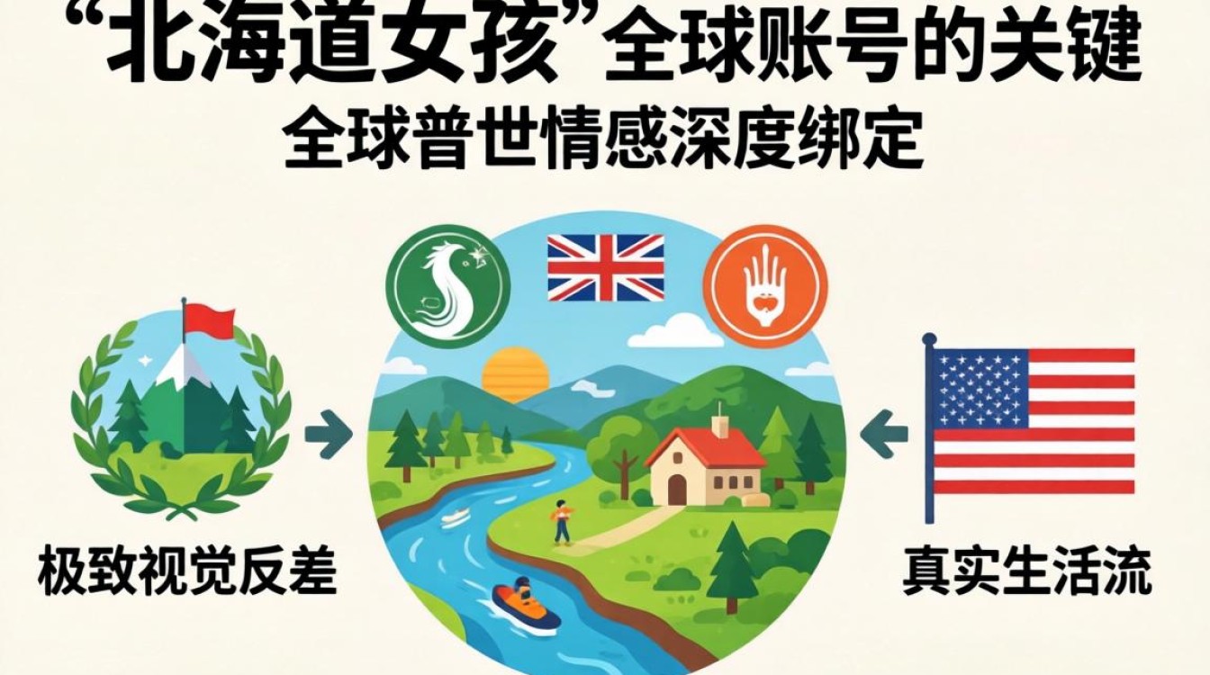 TikTok 北海道女孩全球账号粉丝增长秘籍