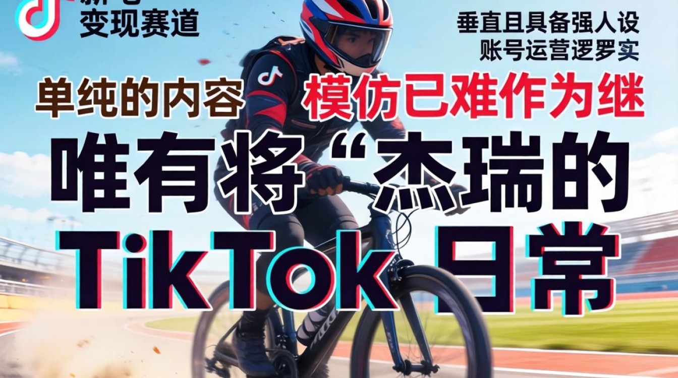 网红经济杰瑞的tiktok日常