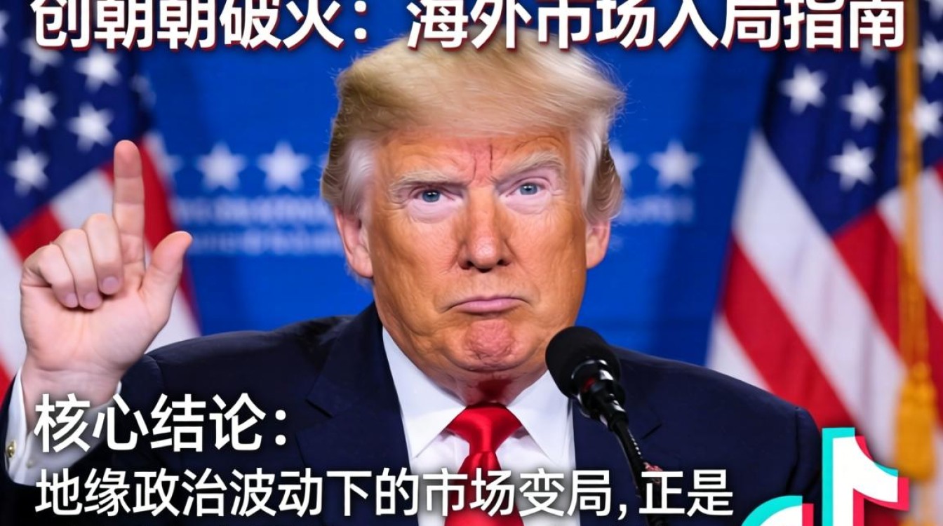 TikTok 特朗普破灭 海外市场入局指南
