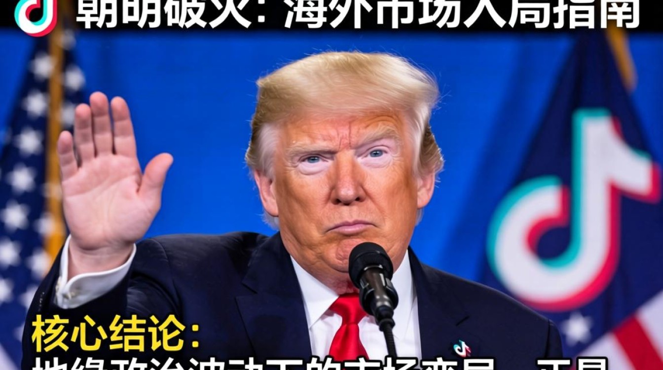 TikTok 特朗普破灭 海外市场入局指南