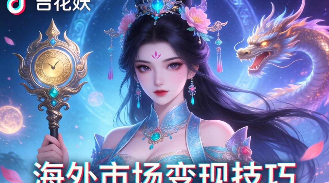 TikTok 上评花妖 海外市场变现技巧