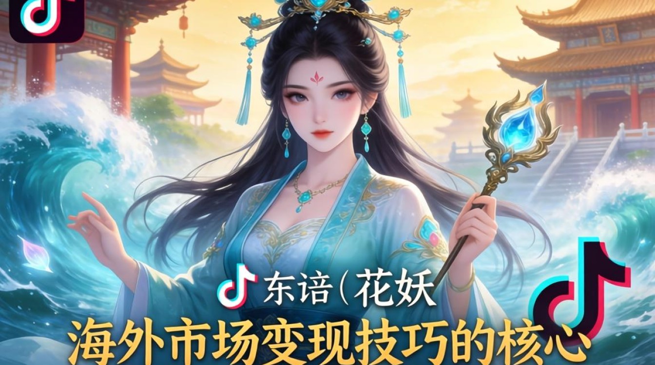 TikTok 上评花妖 海外市场变现技巧