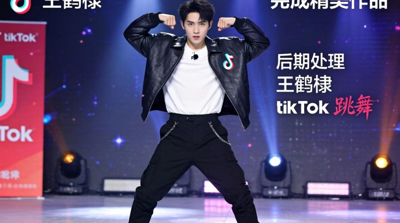 王鹤棣 TikTok 跳舞后期处理怎么做