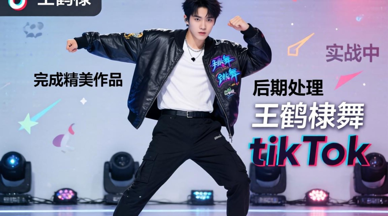王鹤棣 TikTok 跳舞后期处理怎么做