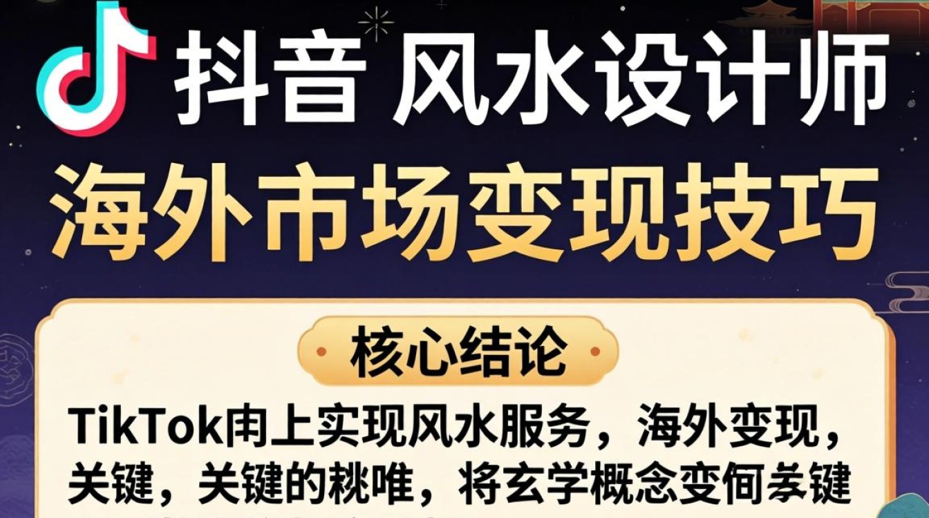 TikTok 风水设计师如何海外变现