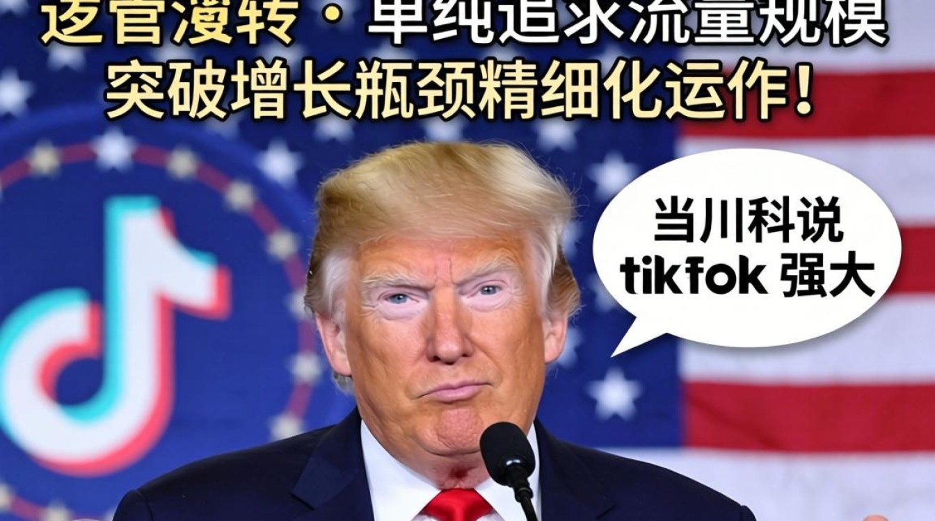 川普说tiktok强大