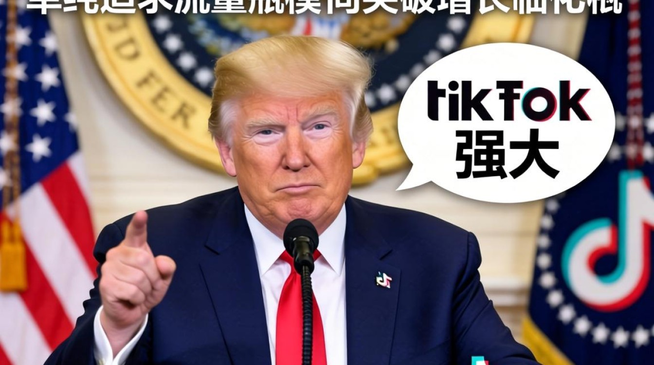 川普说tiktok强大