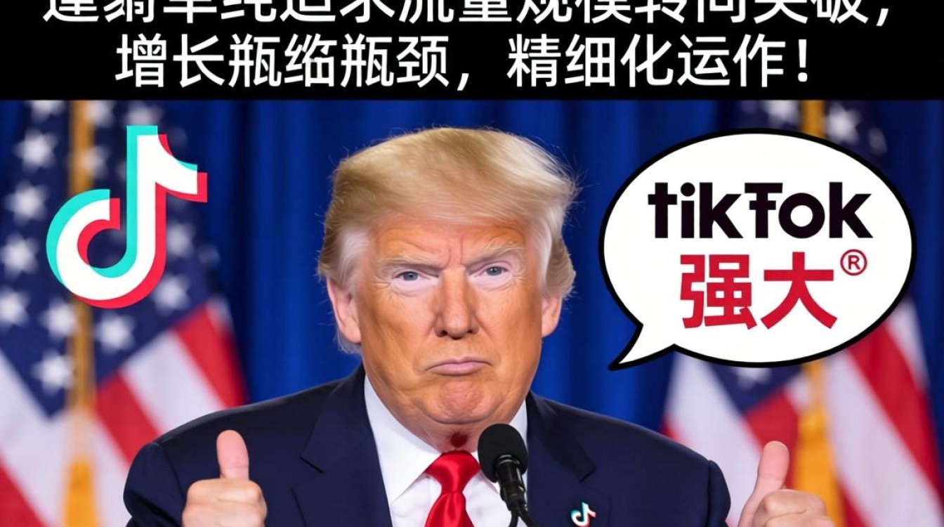 川普说tiktok强大
