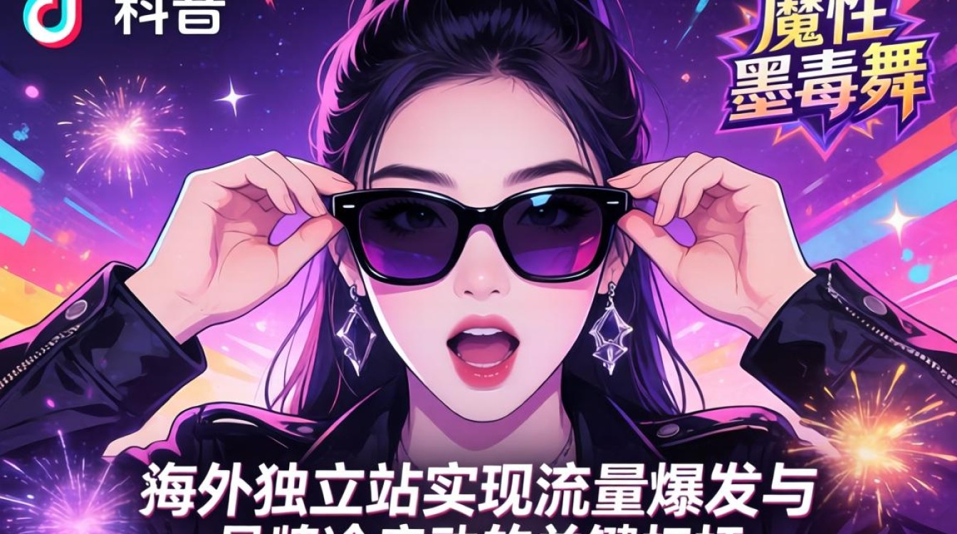 TikTok 魔性墨镜舞独立站建站海外电商指南