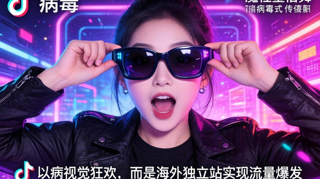 TikTok 魔性墨镜舞独立站建站海外电商指南