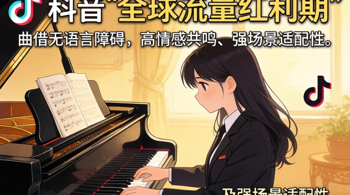TikTok 流行钢琴曲如何变现