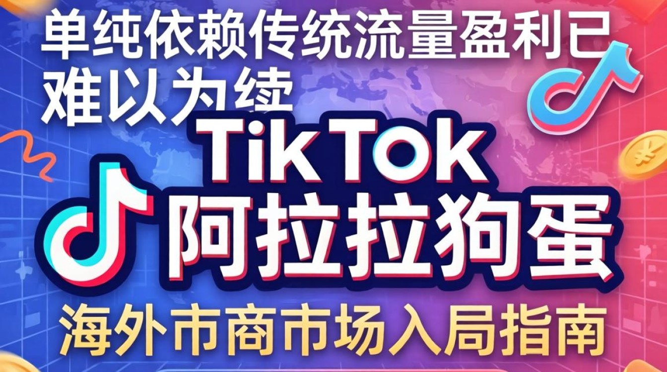 TikTok 阿拉丁狗蛋 海外市场入局指南