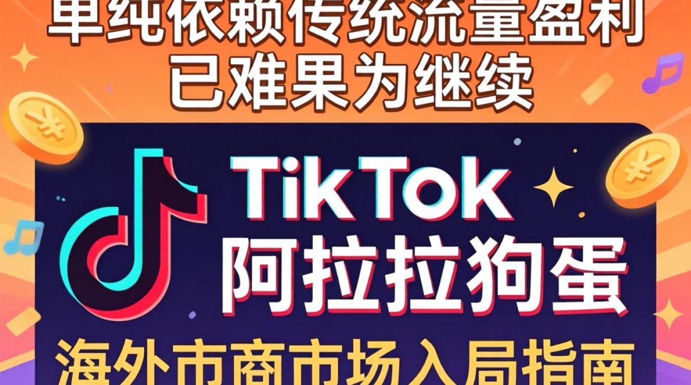 TikTok 阿拉丁狗蛋 海外市场入局指南