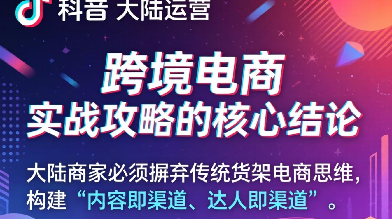 TikTok 跨境电商实战攻略